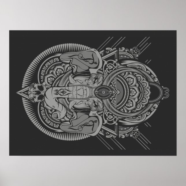Ganesha Poster (Framsidan)