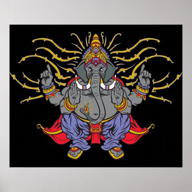 Ganesha Poster (Framsidan)