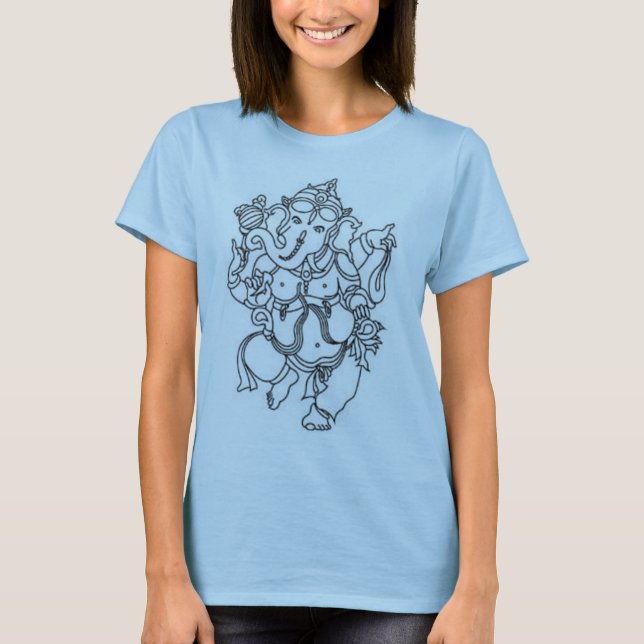 Ganesha T Shirt (Framsida)