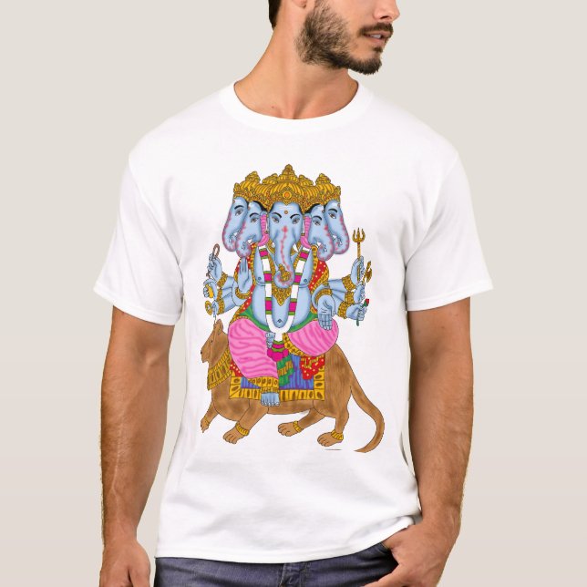 Ganesha T-tröjor för män T Shirt (Framsida)