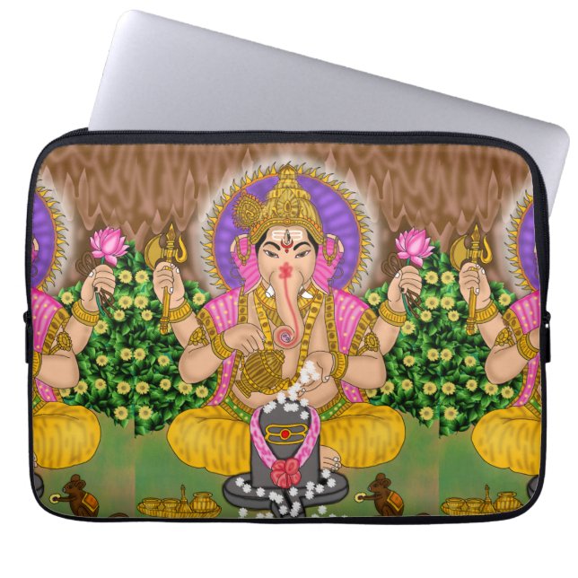 Ganesha Tablet Cover Laptop Fodral (Framsidan)
