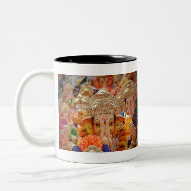 Ganesha Två-Tonad Mugg (Vänster)