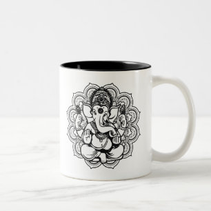 Ganesha Two-Tone Coffee Mugg