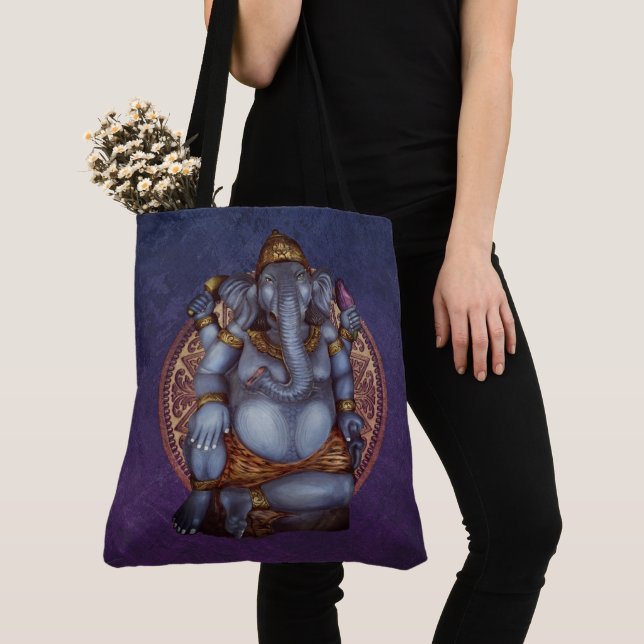 Ganesha Tygkasse (Närbild)