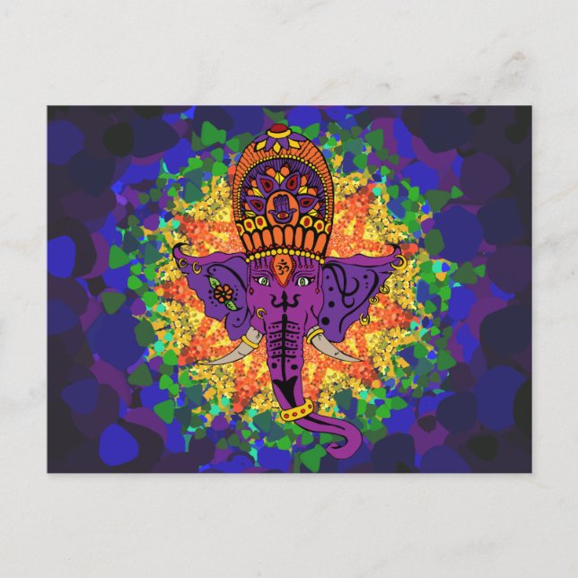 Ganesha Vykort (Framsida)