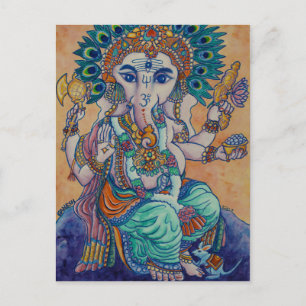 Ganesha vykort
