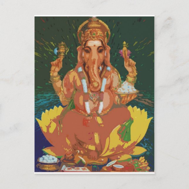 Ganesha Vykort (Framsida)