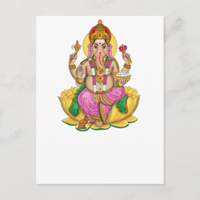 Ganesha-vykort Vykort (Framsida)