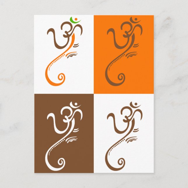 Ganesha-vykort Vykort (Framsida)