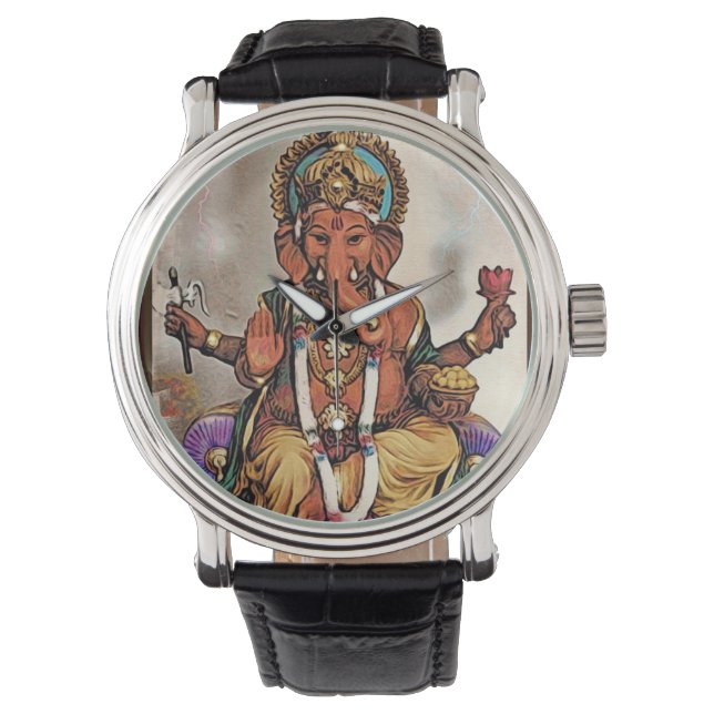 Ganesha Watch Armbandsur (Framsida)