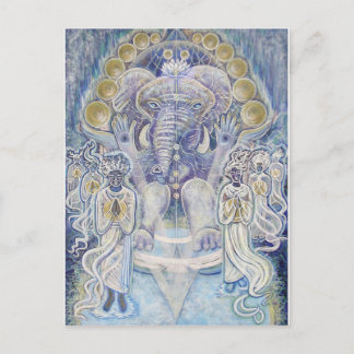 Ganesha Wealth-vykort Vykort