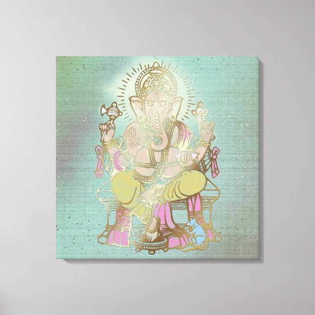 GANESHA - Wrapped Canvas (Framsida)