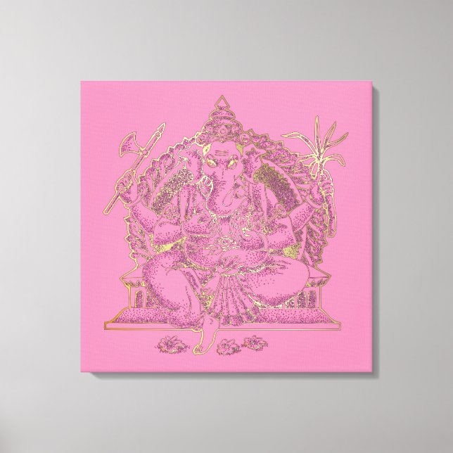 GANESHA - Wrapped Canvas (Framsida)