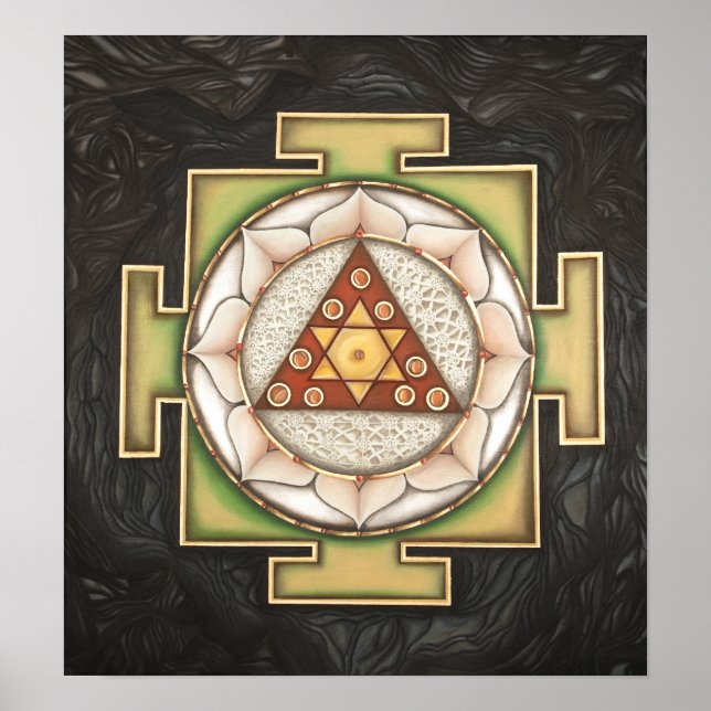 Ganesha Yantra Poster (Framsidan)