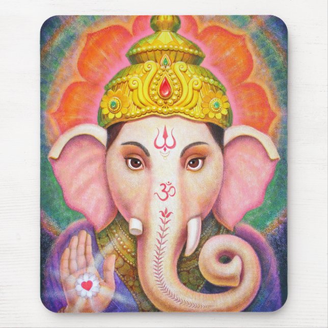 Ganeshas välsignelser musmatta (Framsidan)