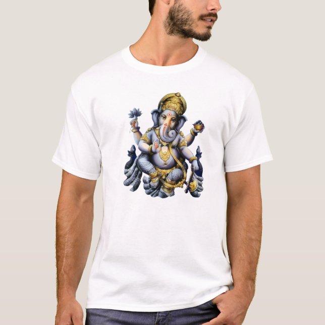 ganeshblått t-shirt (Framsida)
