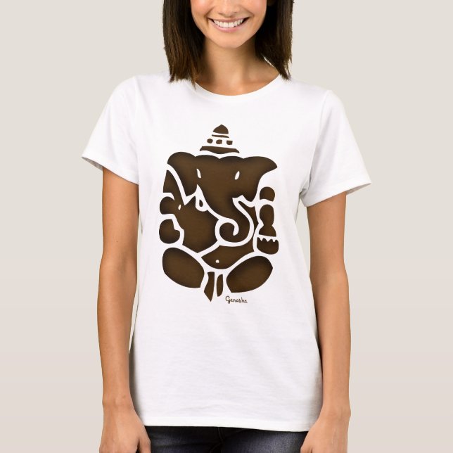 ganeshbrn tee (Framsida)