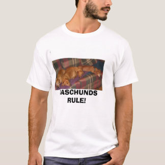 gang1a DASCHUNDS HÄRSKAR! Tröja
