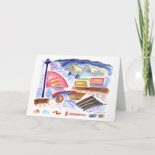 Gang 18 vid floden Yangtze Kort (Framsida)