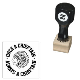Gång A Chieftain - Alltid en Chieftain - klass Stämpel