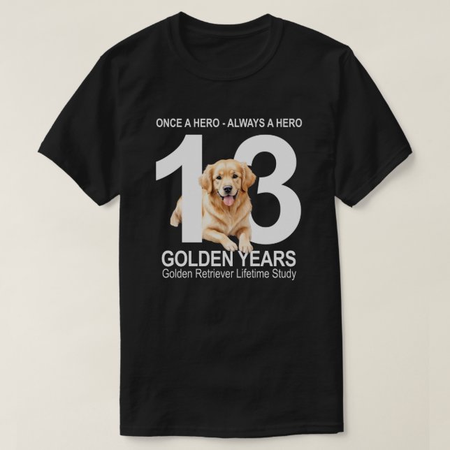 Gång a Hero, Alltid en Hero - mörk T Shirt (Design framsida)