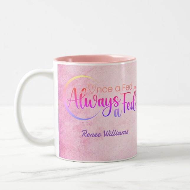 Gång A Matat alltid en Matat Två-Tonad Mugg (Vänster)