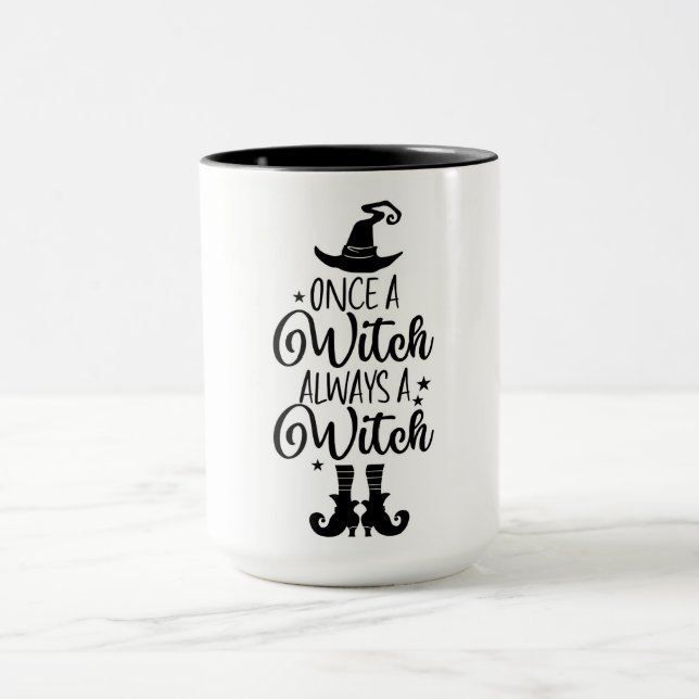 Gång a Witch Alltid en Witch Mugg (Center)