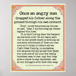 "Gång an Arg Man" från "Skapar av amerikaner". Poster