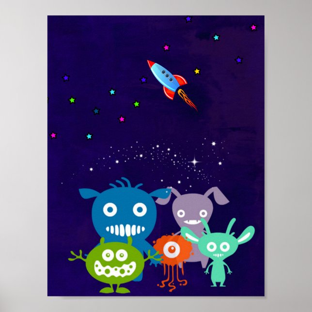 Gang Cute Creatures Poster (Framsidan)