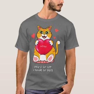 Gång du går och äter du aldrig tillbaka t shirt