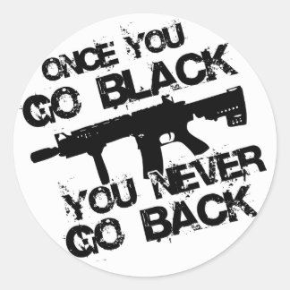 Gång du går... runt klistermärke