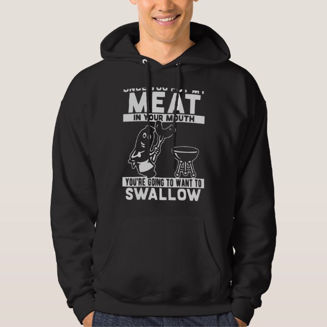 Gång du lägger min Kött i ditt munsgaller Hoodie (Framsida)