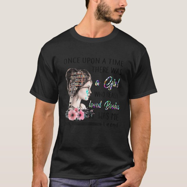 Gång en gång fanns det en flicka som Verkligen äls T Shirt (Framsida)
