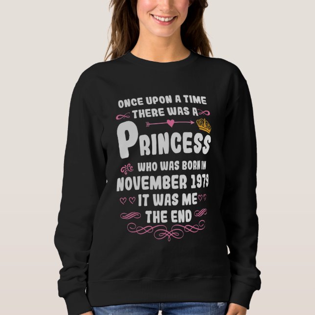 Gång en gång var det en prinsessa 19 november t shirt (Framsida)