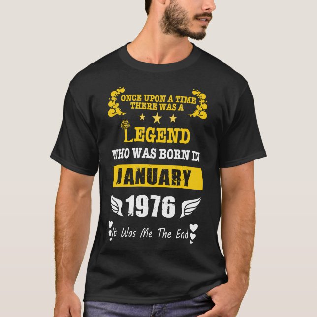 Gång fanns det en förklaring som föddes t shirt (Framsida)