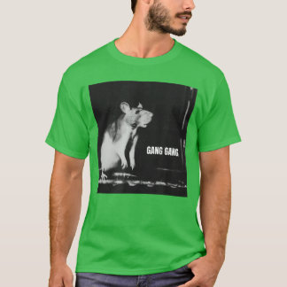 Gang Gang Rollig design för män och kvinnor tjej T Shirt