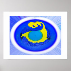 Gång i blå måne poster