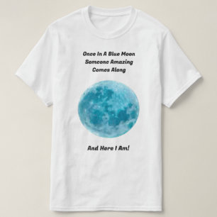 Gång i en blå Måne T-skirt T Shirt