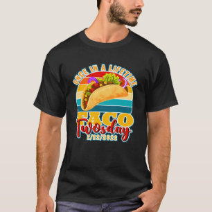 Gång i en livstid Tacho Tisdag 2222 Hela tvåårsdag T Shirt