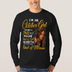 Gång i en svart flicka på livstid t shirt