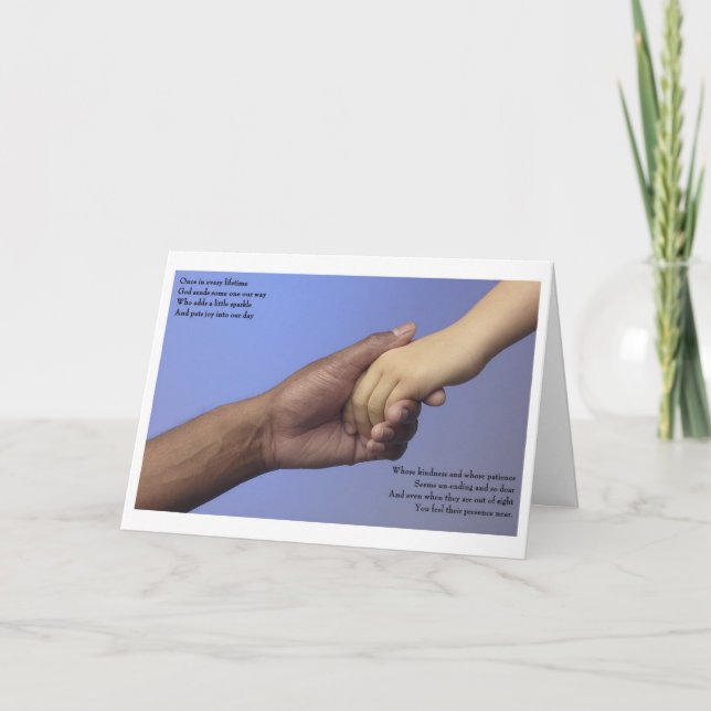 Gång i en Vänskap under livstid Kort (Framsida)