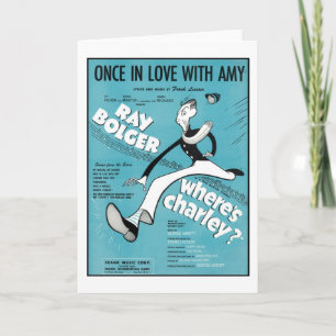Gång i Kärlek med Amy Songbook Cover Kort