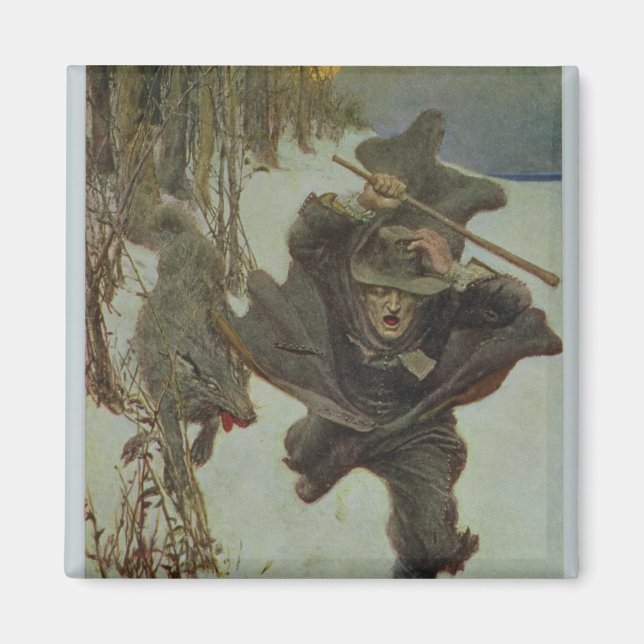 Gång it Chased Doktor Wilkinson Magnet (Framsidan)