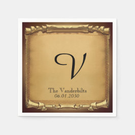 Gång på Bröllop Napkin Pappersservett