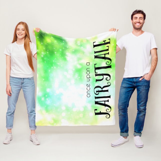 Gång på en saga fleecefilt (På plats)