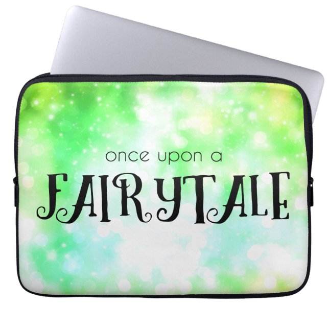 Gång på en saga laptop sleeve (Framsidan)