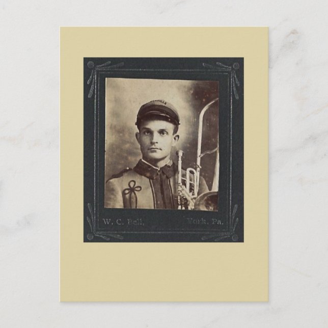 Gång på en stad 74 vykort (Framsida)