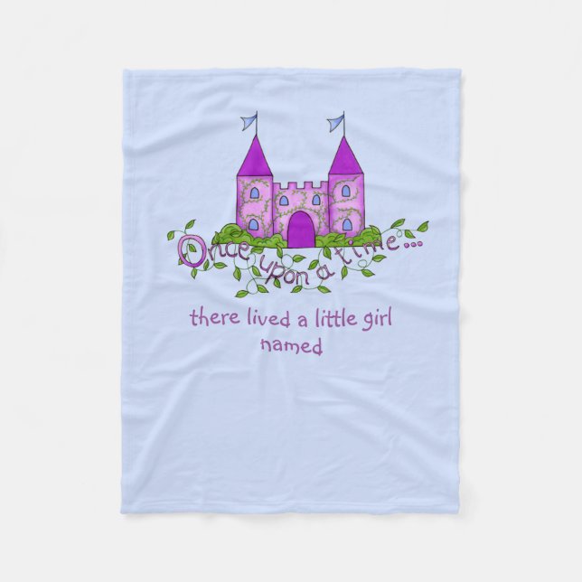 Gång på en tid fleecefilt (Framsidan)