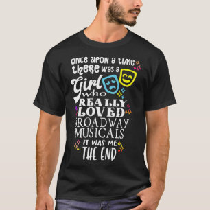 Gång på en tidshandel i Broadway Musical Thea T Shirt