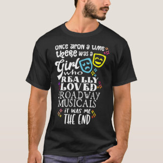 Gång på en tidshandel i Broadway Musical Thea T Shirt